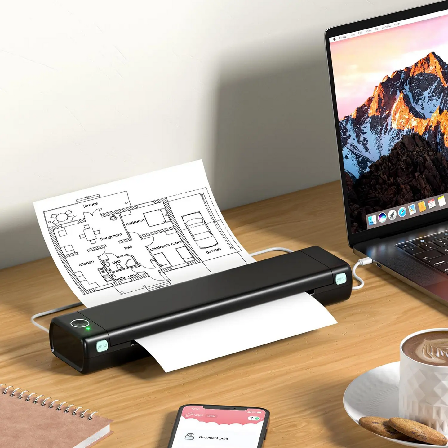 GoPrint Mini™ - Wireless Portable Printer