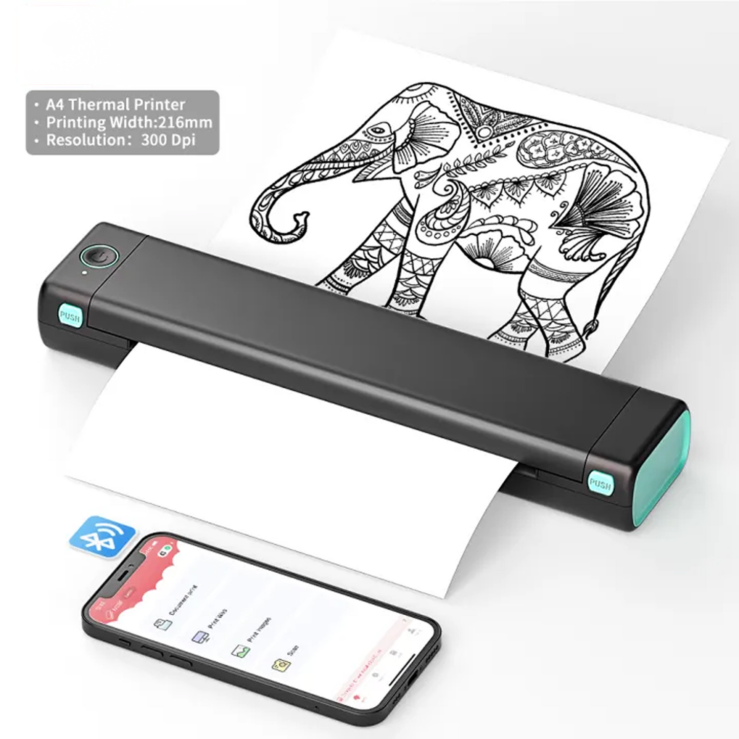 GoPrint Mini™ - Wireless Portable Printer